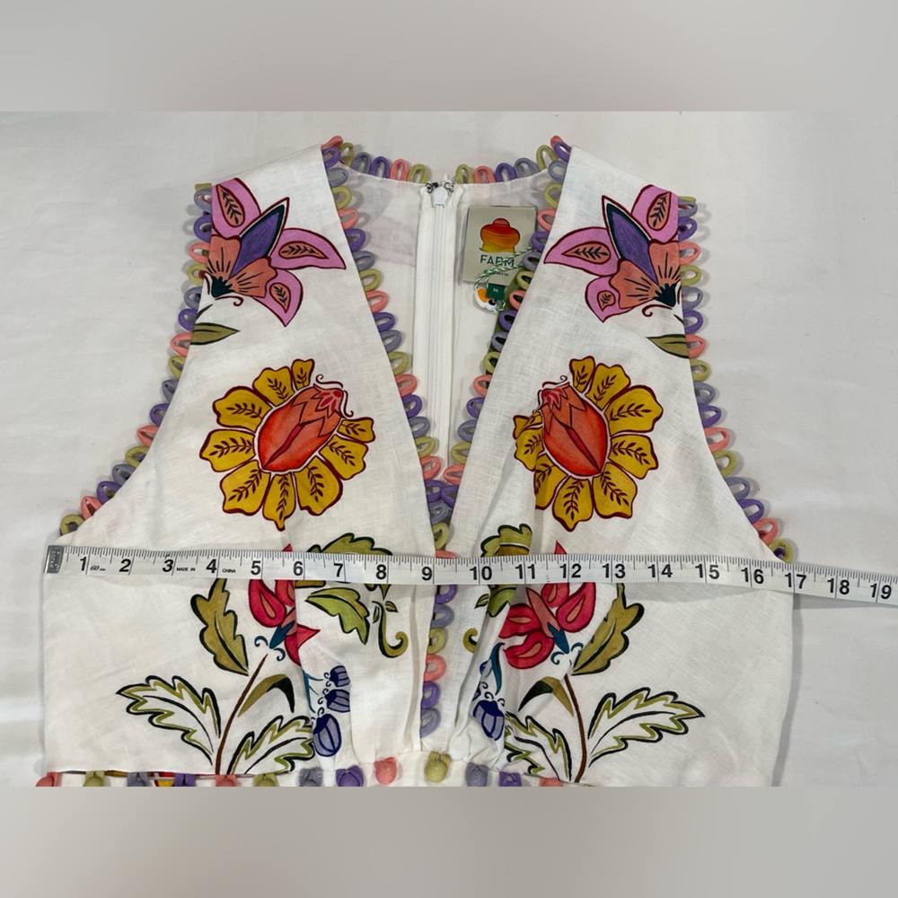 FARM Rio | NWT | Floral Insects Maxi Dress| M - Picture 3 of 12